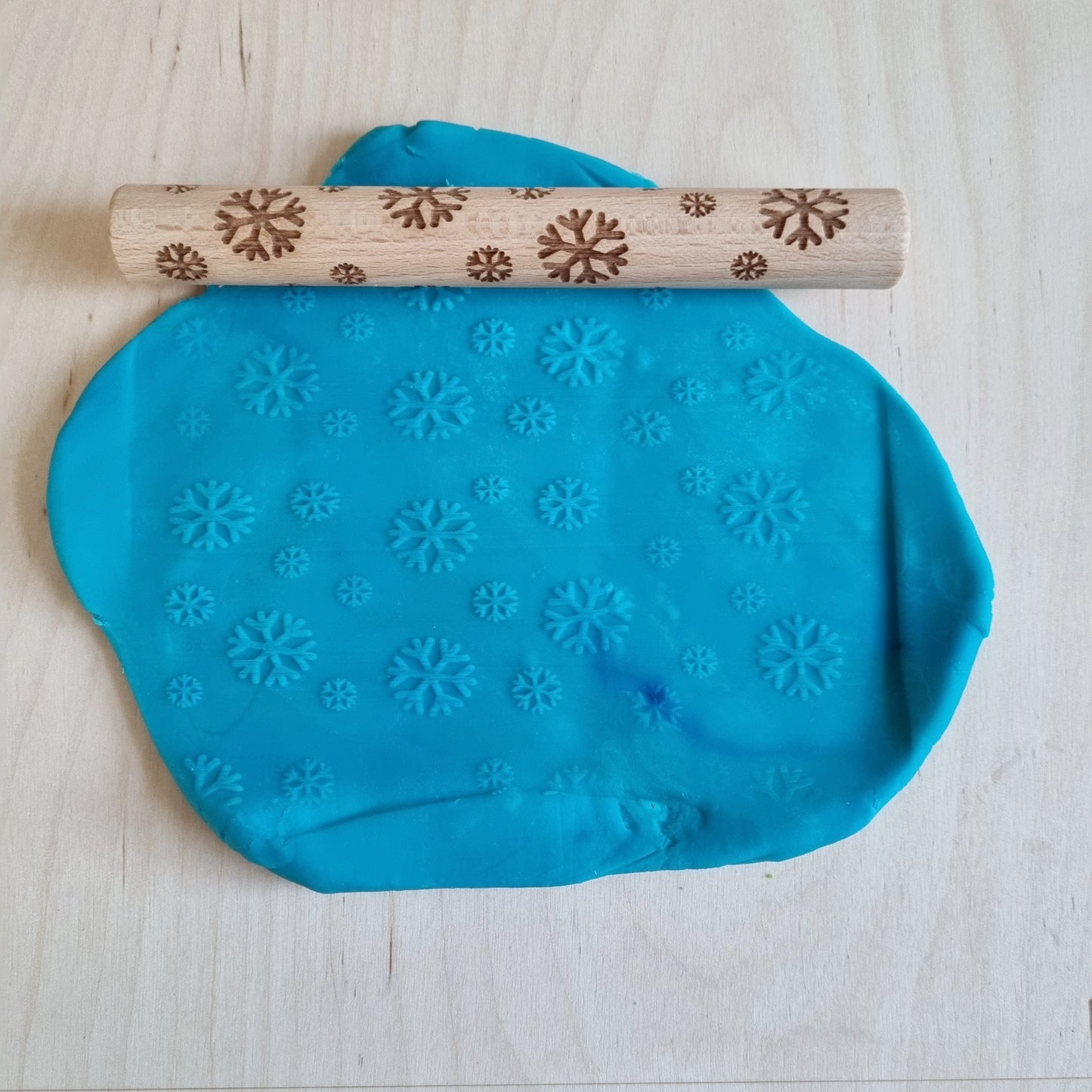 Stempelwalze Schneeflocke