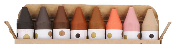 Hautfarben Wachsmalstifte