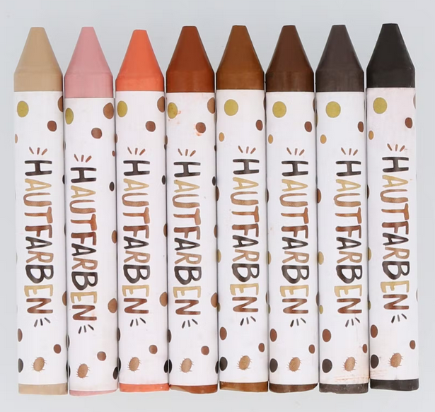 Hautfarben Wachsmalstifte