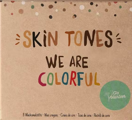 Hautfarben Wachsmalstifte